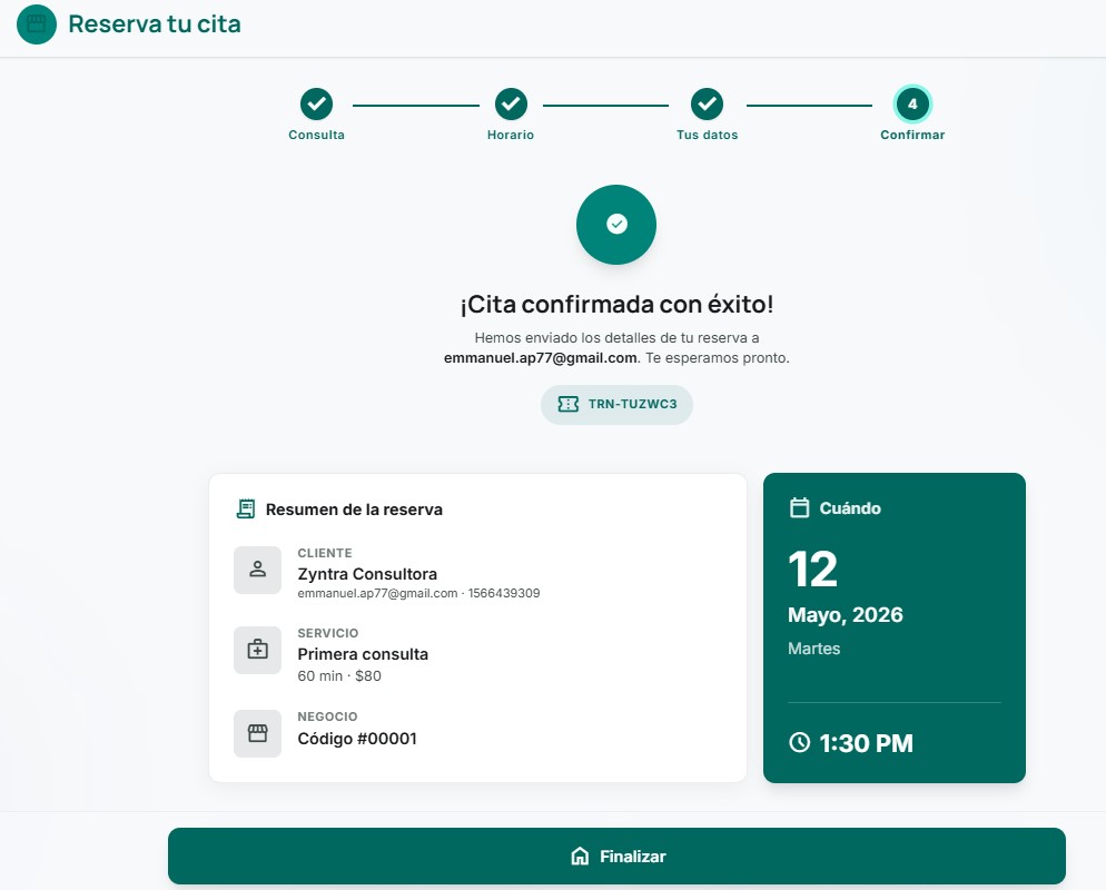 Mini Turnos — Comprobante