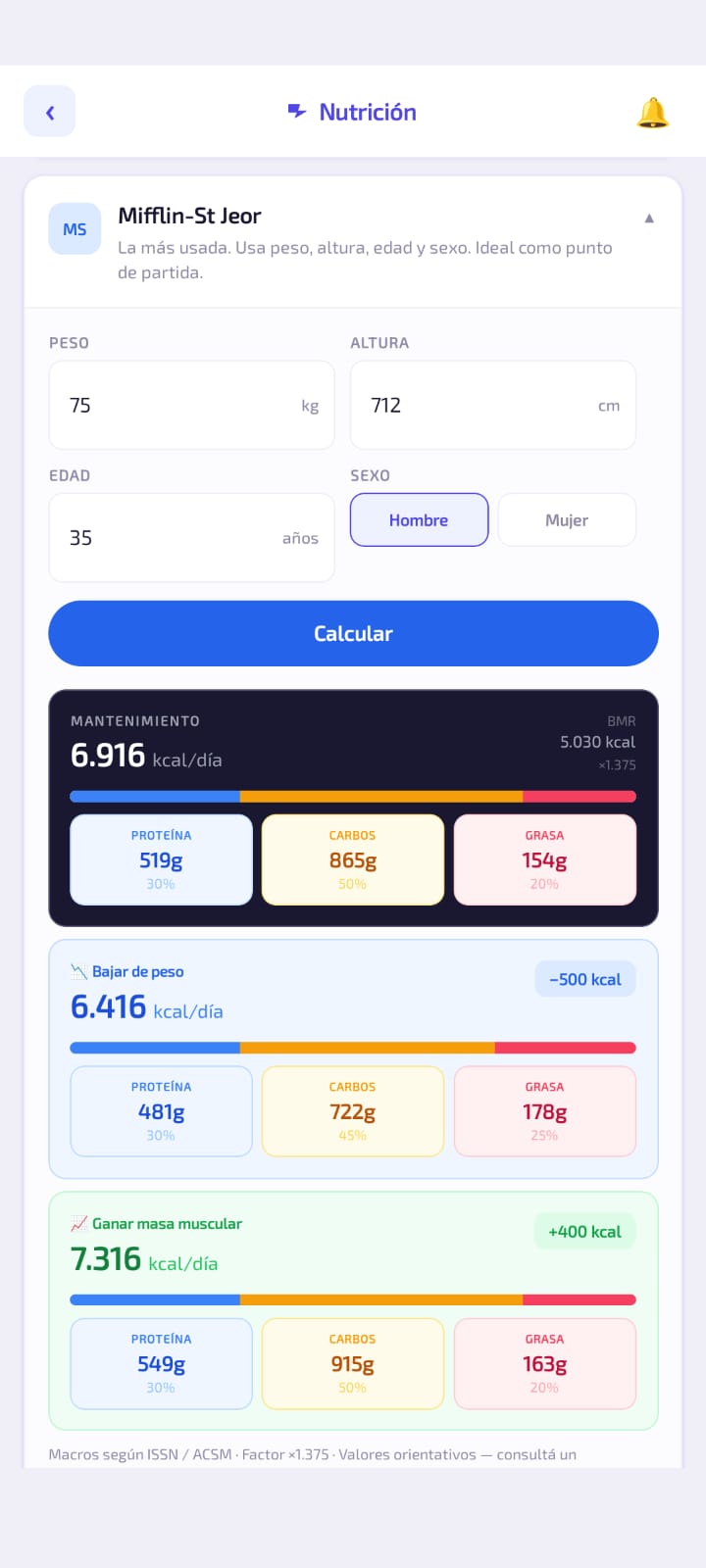 Stratos Mobile — Clases