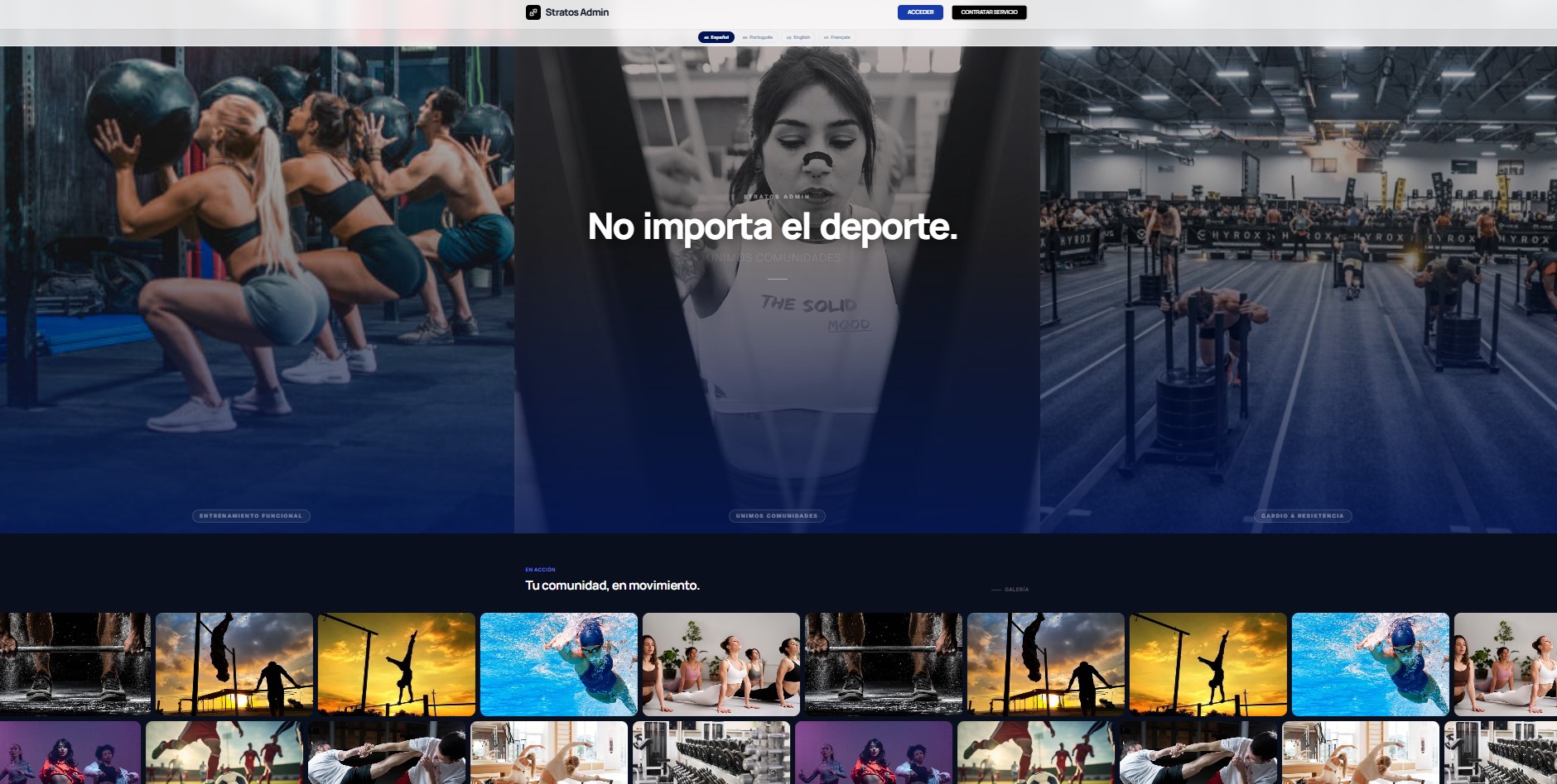 Stratos Admin — Socios